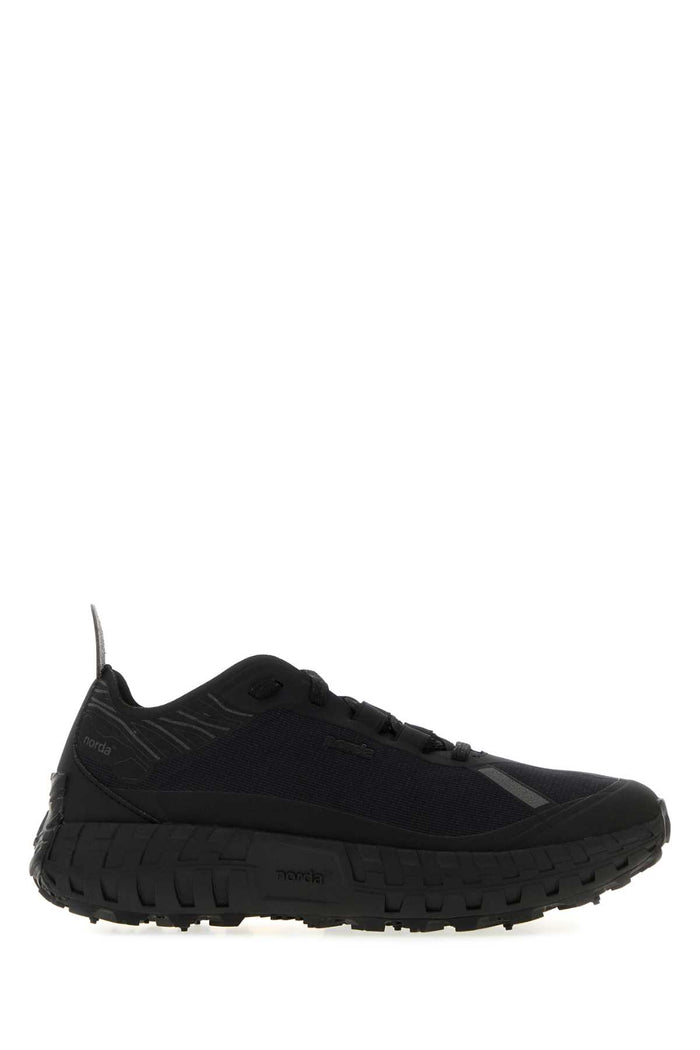 Norda Run Black Canvas 001A Sneakers