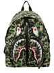 Bape Zaino Abc Camo Shark Daypack