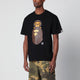 Bape Black T-Shirt With Baby Milo Monkey Print