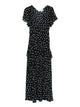 Rixo "Evie" Dress Bohemia Spot Deep Navy