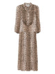 Rixo "Izzy" Dress Antelope Spot Black