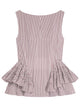 Dries Van Noten Casey Ruffled Peplum Top