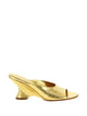 Dries Van Noten Open-Toe Leather Mules