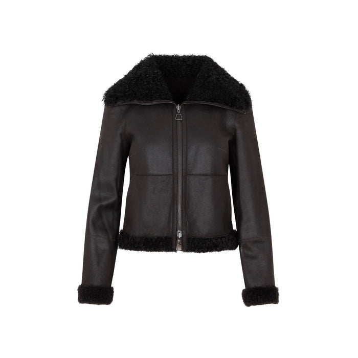 Akris Lamb Leather Jacket