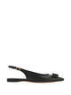Ferragamo Zelmy Leather Flat Slingback
