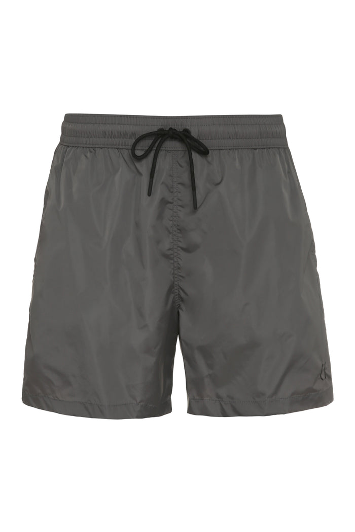The (Alphabet) The (Swim) - Metal Nylon Swim Shorts