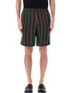 Dries Van Noten Piperi Bermuda Stripe