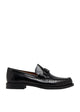 Ferragamo Mocasin With Black Gancini Decoration