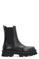 Ferragamo Leather Chelsea Boots