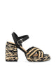 Castañer Valeria Rafia Woven Sandals