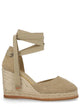 Castañer Beige Bovine Leather Flat