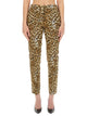 Moschino Couture Pants With Animal Pattern