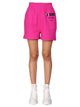 Moschino Couture Shorts With Vinyl Logo
