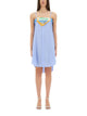 Moschino Jeans Patchwork Cotton Dress