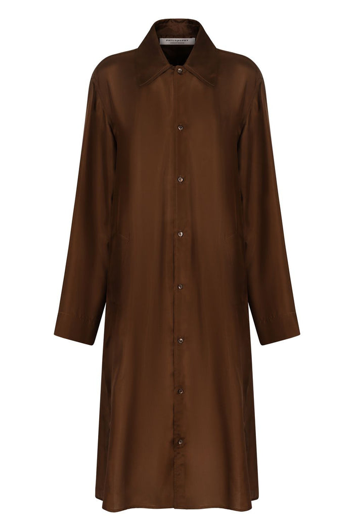 Philosophy Di Lorenzo Serafini Silk Jacket