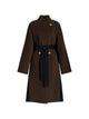 Alberta Ferreti Wool And Cashmere Long Coat