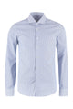The (Alphabet) The (Shirt) - Striped Cotton Shirt