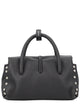 Zanellato Dotta Baby Black Grained Leather Bag