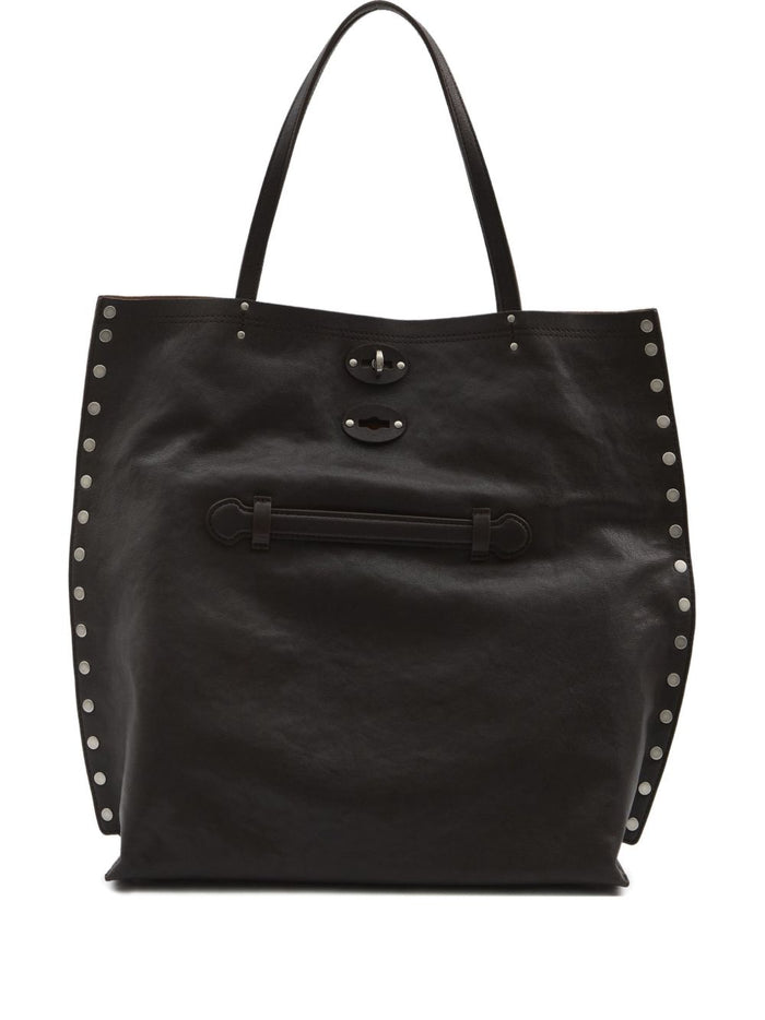 Zanellato A'spasso Tabacco Medium Leather Handbag