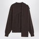 Ferragamo Clay Mélange Cashmere Cardigan