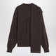 Ferragamo Clay Mélange Cashmere Cardigan