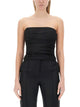 Moschino Jeans Draped Top