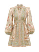 Zimmermann Roselight Linen Mini Dress