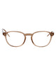Giorgio Armani Transparent Brown Acetate Optical Glasses