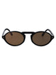 Giorgio Armani Black Acetate Sunglasses
