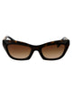 Burberry Dark Havana Acetate Sunglasses