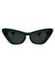 Burberry Green Acetate Sunglasses