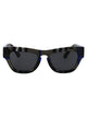 Burberry Check Lichen Acetate Sunglasses