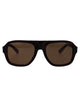 Burberry Havana Scuro Acetate Sunglasses