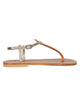 Kjacques Picon Leather Thong Sandals