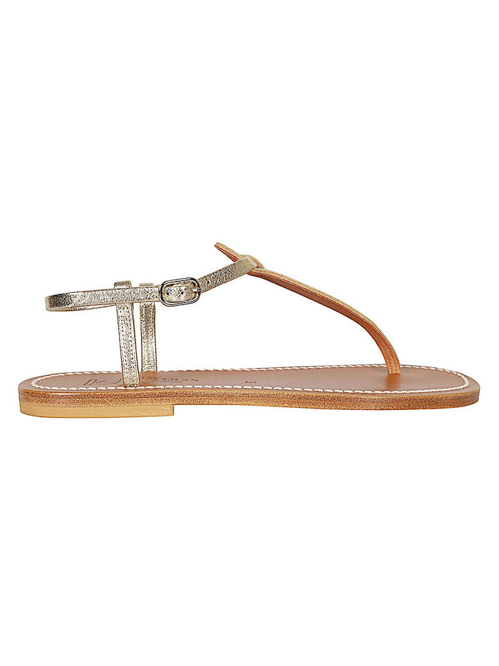 Kjacques Picon Leather Thong Sandals