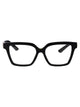 Dolce & Gabbana Black Acetate Optical Glasses