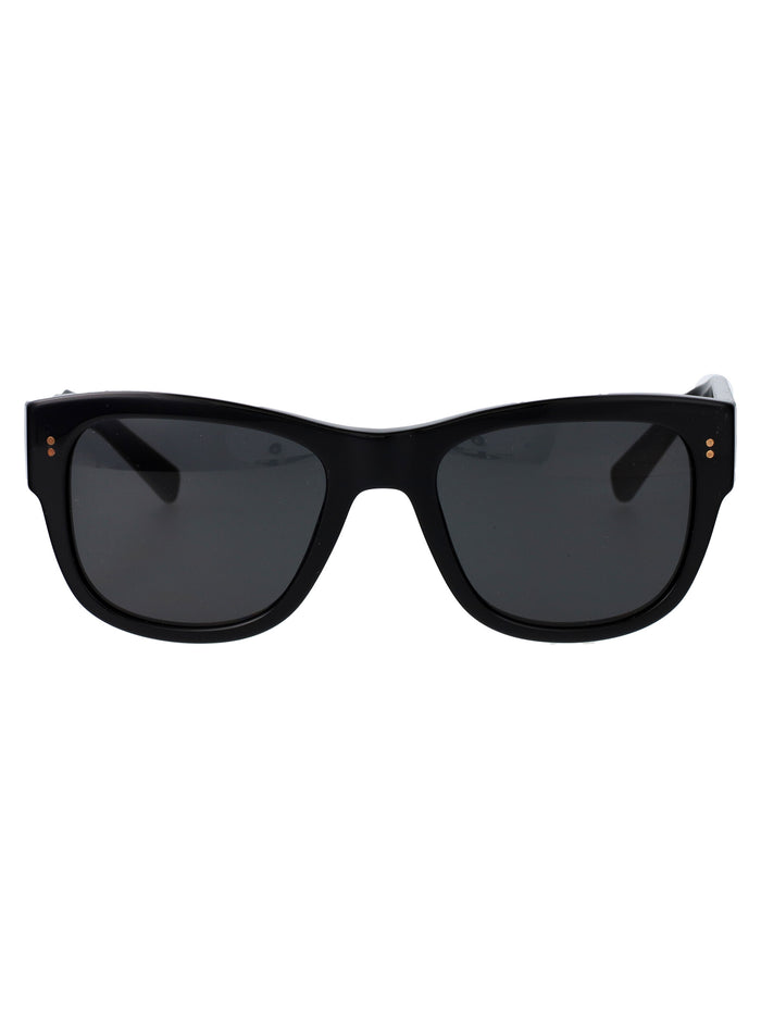 Dolce & Gabbana Black Acetate Sunglasses