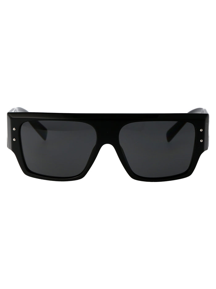 Dolce & Gabbana Black Acetate Sunglasses