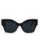 Dolce & Gabbana Black Acetate Sunglasses
