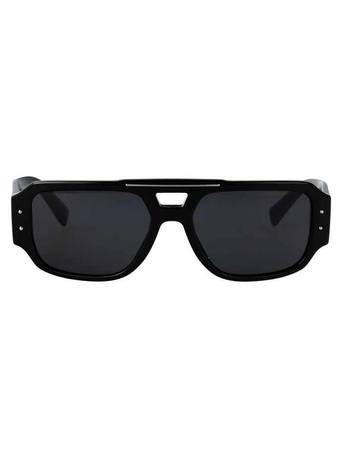 Dolce & Gabbana Black Acetate Sunglasses