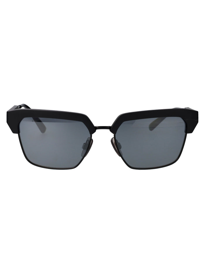 Dolce & Gabbana Matte Black Injected Sunglasses