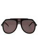 Dolce & Gabbana Matte Black Injected Sunglasses