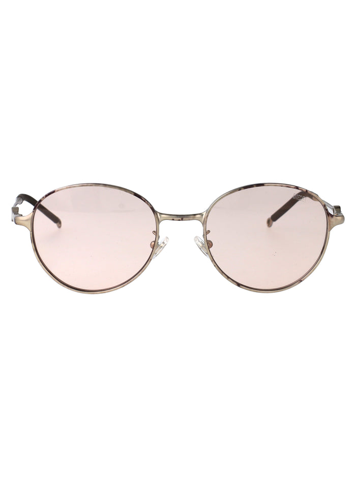 Diesel Paper Transfer Silver Metal Sunglasses
