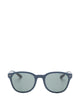 Emporio Armani Blue Acetate Sunglasses