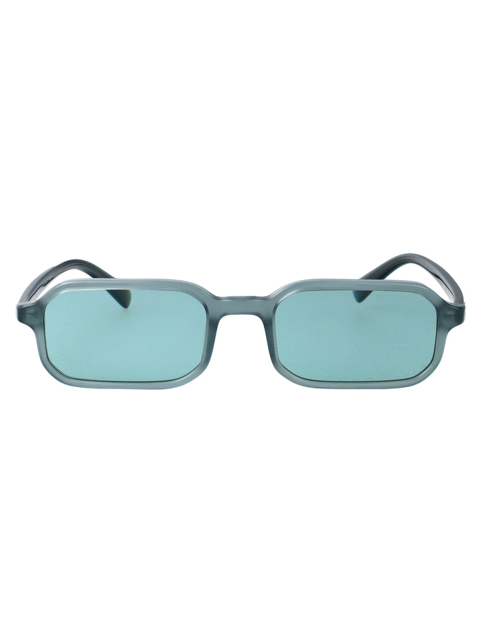 Emporio Armani Celeste Opalino Brillante Acetate Sunglasses