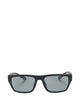 Emporio Armani Black Acetate Sunglasses