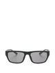 Emporio Armani Black Acetate Sunglasses