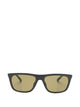 Emporio Armani Black Acetate Sunglasses