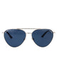 Jimmy Choo Argento Steel Sunglasses