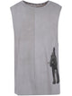 Ziggy Chen Sleeveless Printed Top